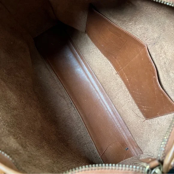 Vintage Coach Harrison Brown Leather Briefcase 5283 - Picture 8 of 16